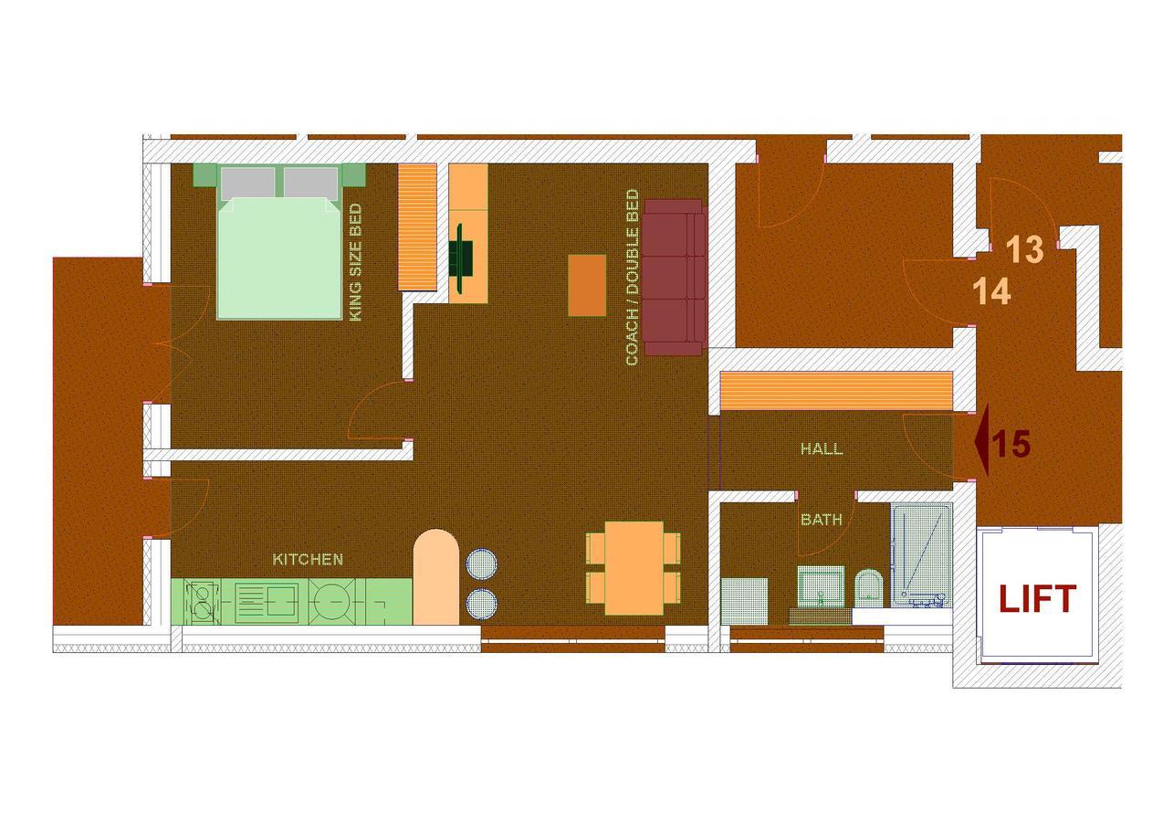 Apartament Schiller 58 Брашов Экстерьер фото